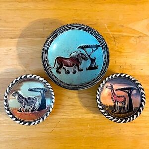 Safari Trinket Trays
